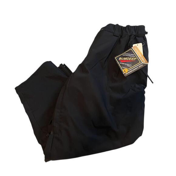 BUMDEEP NWT Ski Pants Winter Waterproof Baggy Outdoor Oversize Cargo Snowboard - Picture 2 of 4